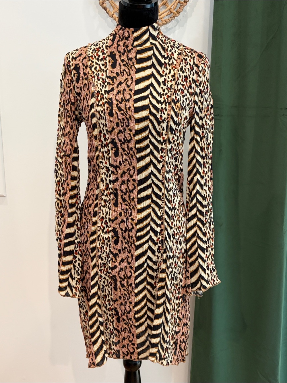 NANUSHKA Animal Print Women's Dress